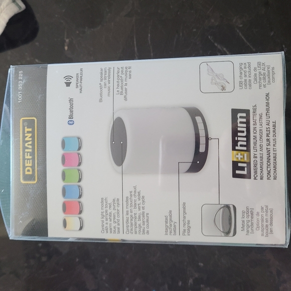 multi-colour light speaker. Bluetooth speaker - Picture 7 of 8